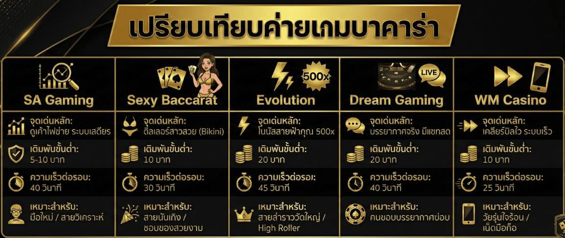 compair-baccarat-บาคาร่าออนไลน์ FAFA789